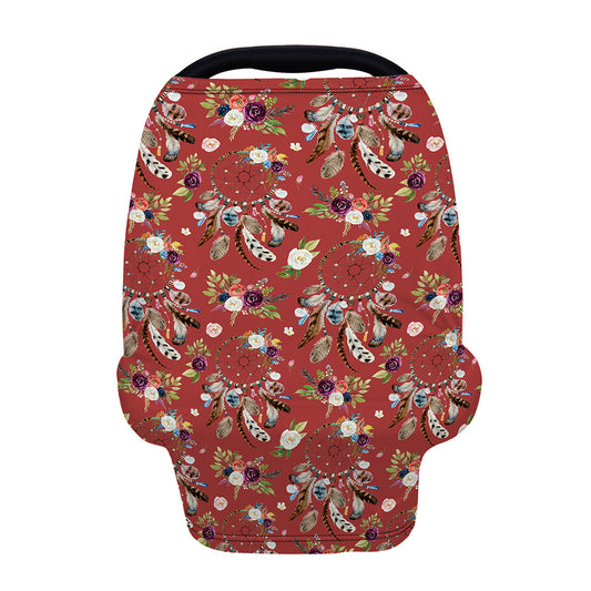 Vintage Dream Catcher Pattern Print Baby Seat Cover