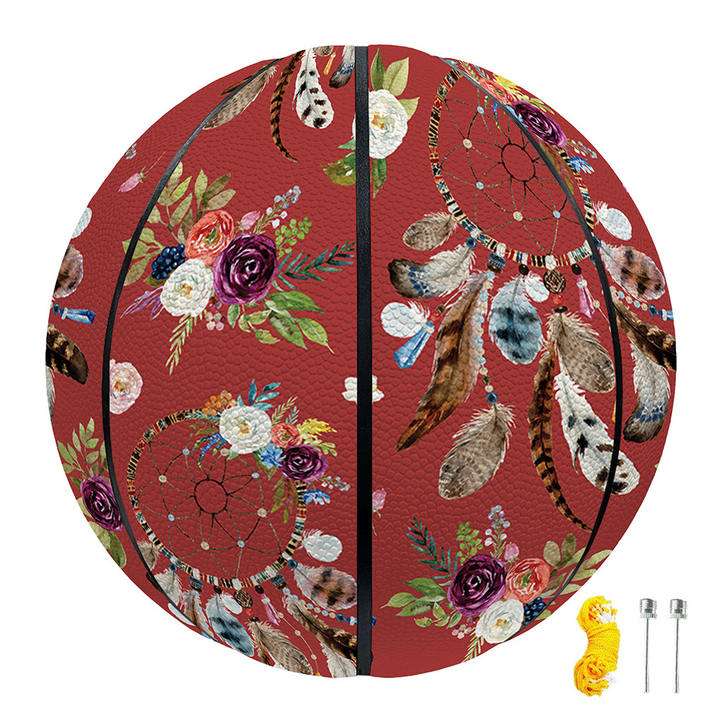 Vintage Dream Catcher Pattern Print Basketball