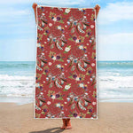 Vintage Dream Catcher Pattern Print Beach Towel