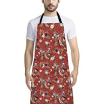 Vintage Dream Catcher Pattern Print Bib Apron With Pocket