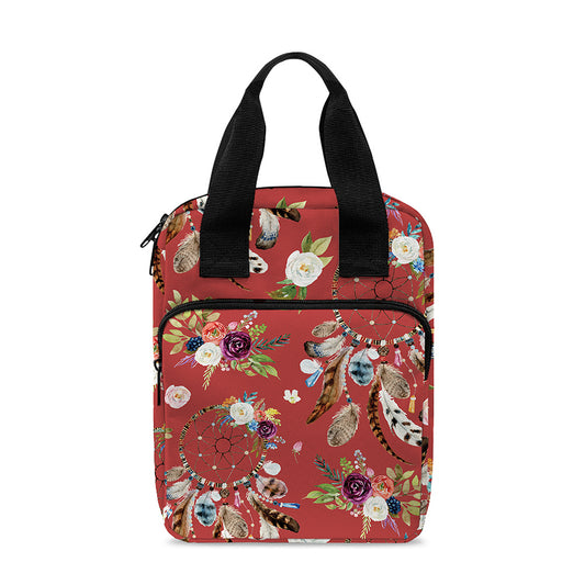 Vintage Dream Catcher Pattern Print Bible Tote Bag