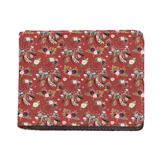 Vintage Dream Catcher Pattern Print Bifold Wallet