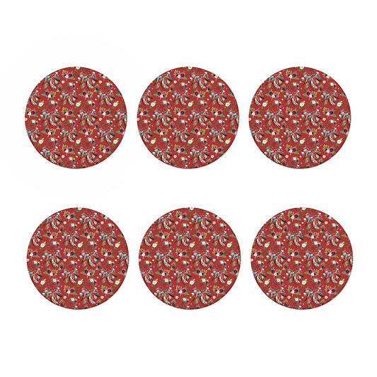 Vintage Dream Catcher Pattern Print Coaster Set