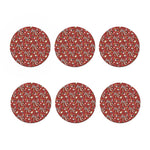 Vintage Dream Catcher Pattern Print Coaster Set
