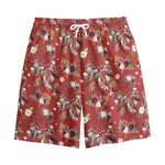 Vintage Dream Catcher Pattern Print Cotton Shorts