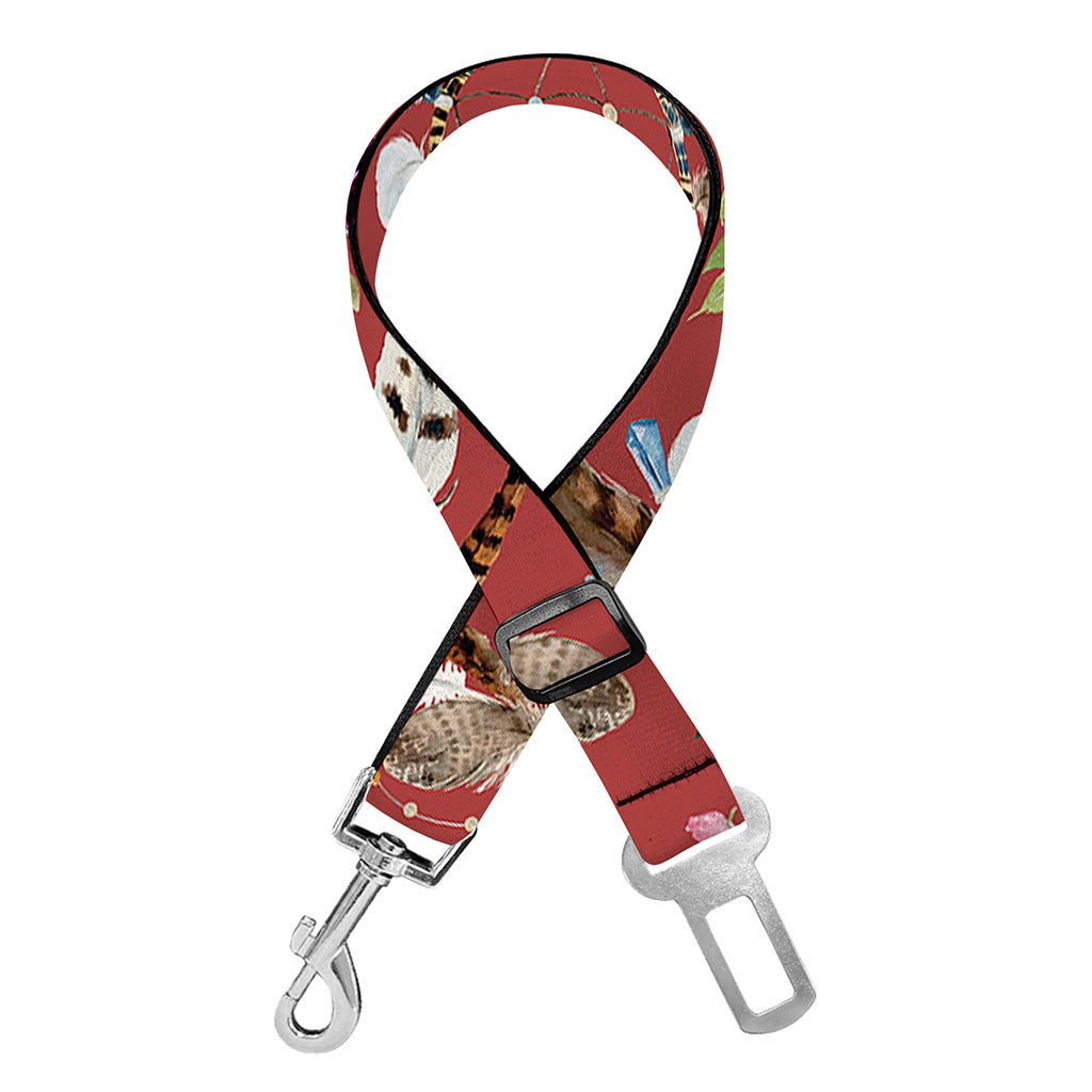 Vintage Dream Catcher Pattern Print Dog Seat Belt