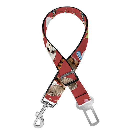 Vintage Dream Catcher Pattern Print Dog Seat Belt