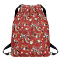 Vintage Dream Catcher Pattern Print Drawstring Backpack