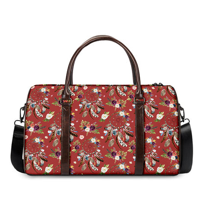Vintage Dream Catcher Pattern Print Duffle Bag