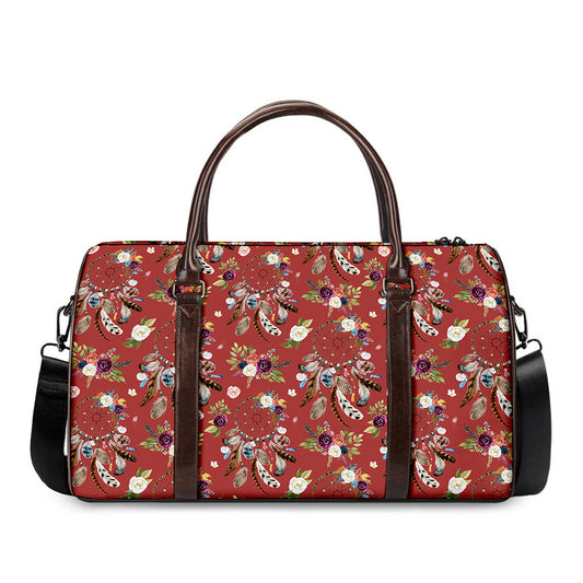 Vintage Dream Catcher Pattern Print Duffle Bag