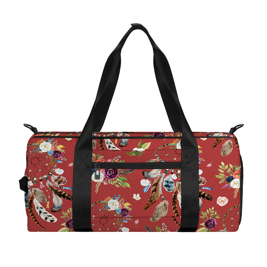 Vintage Dream Catcher Pattern Print Gym Bag