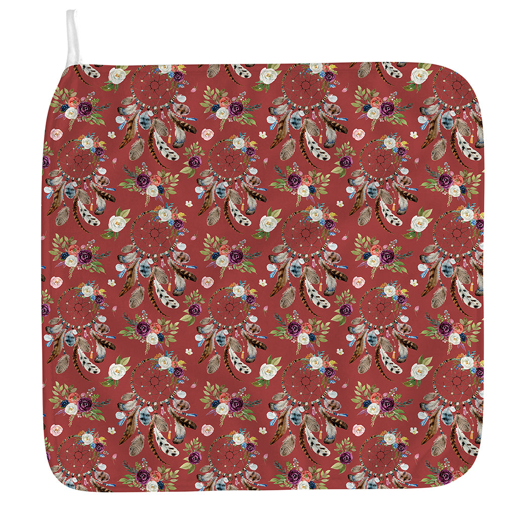 Vintage Dream Catcher Pattern Print Hand Towel