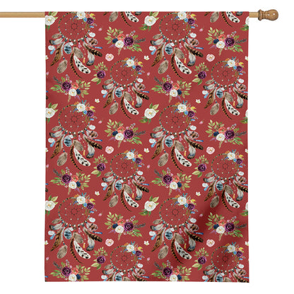 Vintage Dream Catcher Pattern Print House Flag