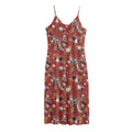 Vintage Dream Catcher Pattern Print Jersey Midi Cami Dress