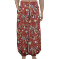 Vintage Dream Catcher Pattern Print Lantern Pants