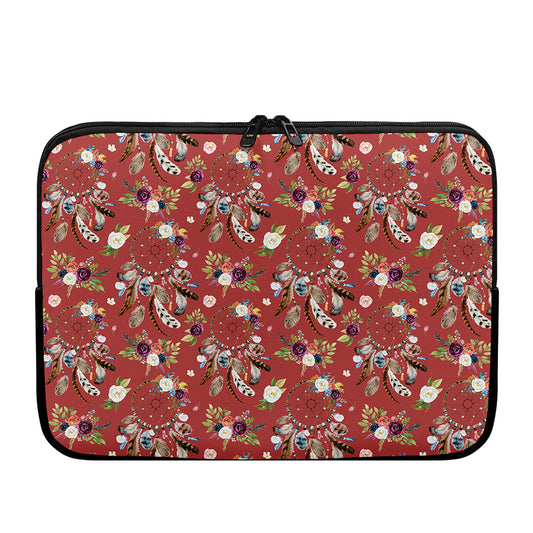 Vintage Dream Catcher Pattern Print Laptop Sleeve
