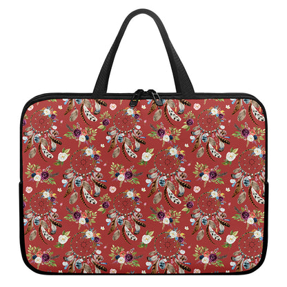 Vintage Dream Catcher Pattern Print Laptop Sleeve With Handle