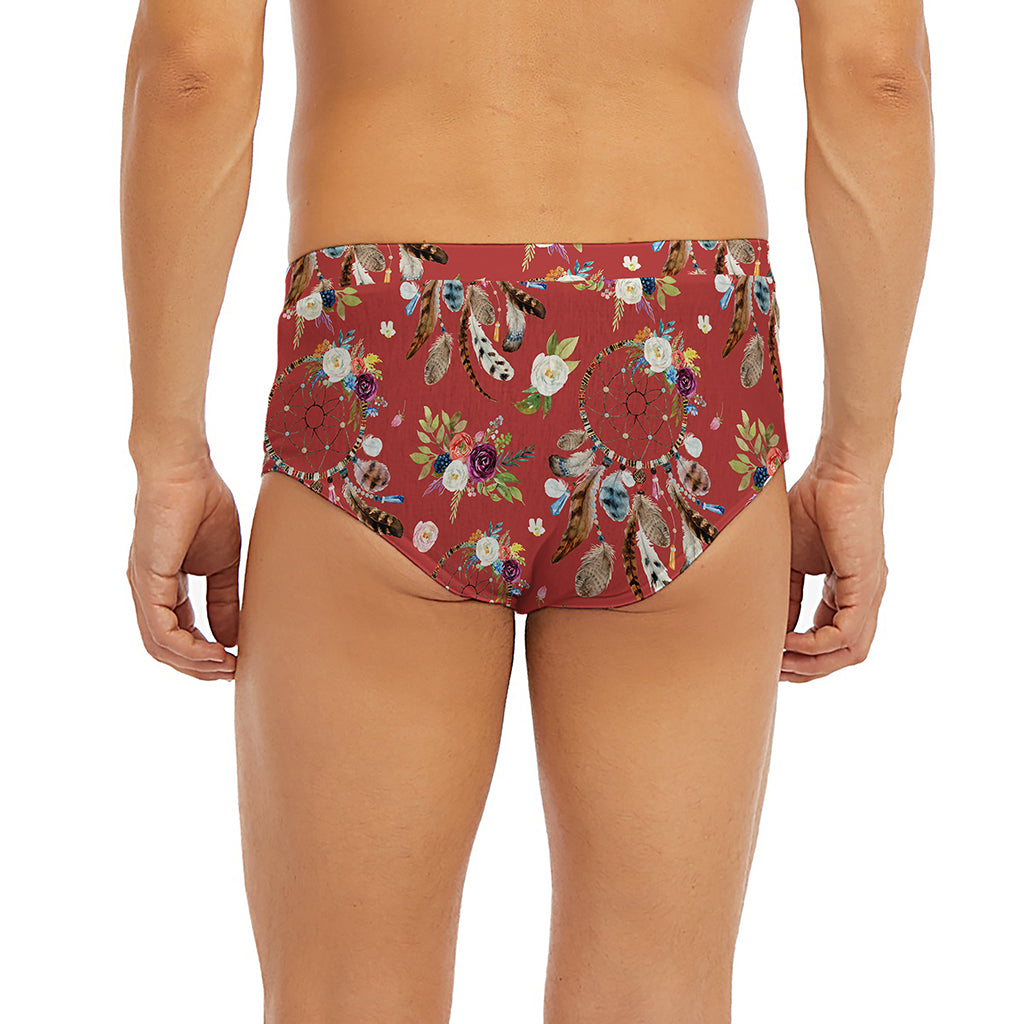 Vintage Dream Catcher Pattern Print Men's Briefs