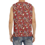 Vintage Dream Catcher Pattern Print Men's Fitness Tank Top