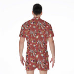 Vintage Dream Catcher Pattern Print Men's Rompers