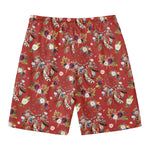 Vintage Dream Catcher Pattern Print Men's Swim Trunks