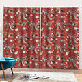 Vintage Dream Catcher Pattern Print Pencil Pleat Curtains