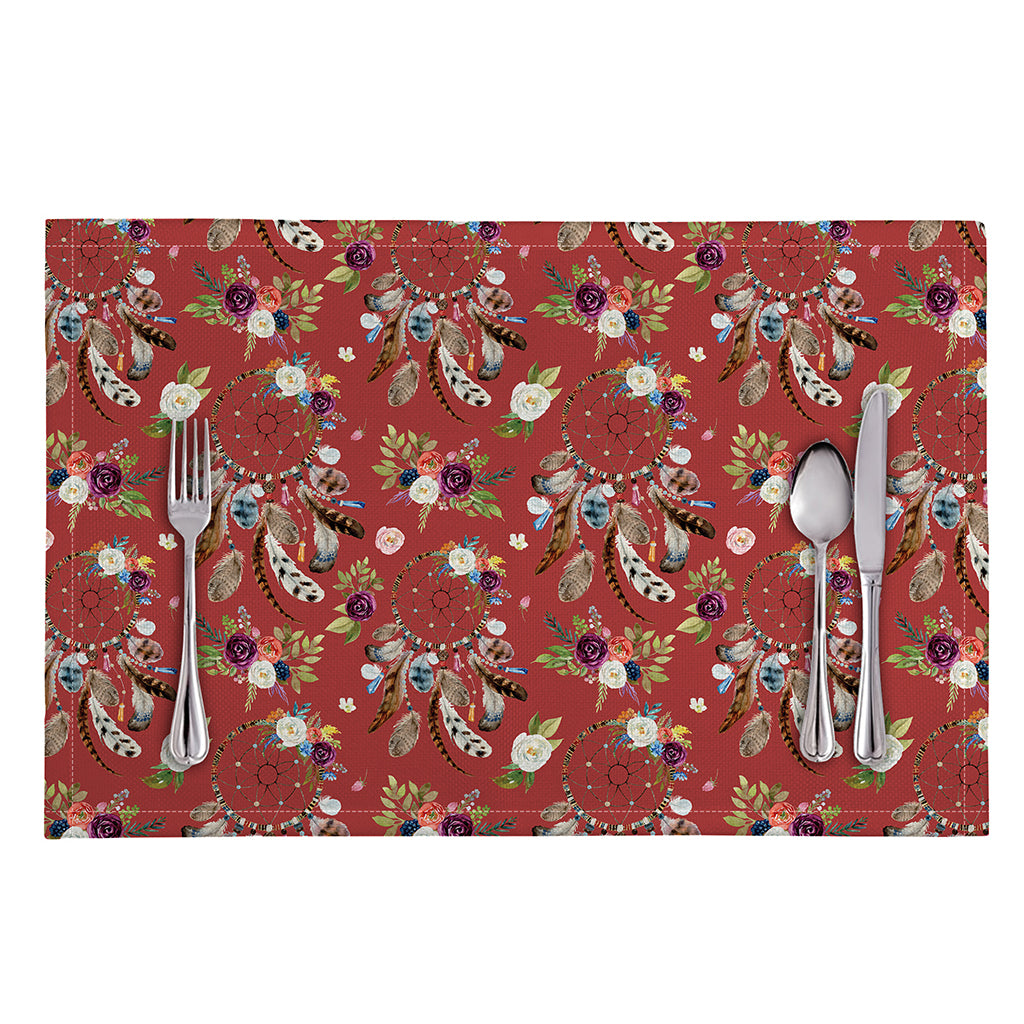 Vintage Dream Catcher Pattern Print Placemat