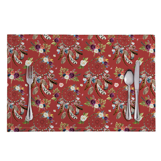 Vintage Dream Catcher Pattern Print Placemat