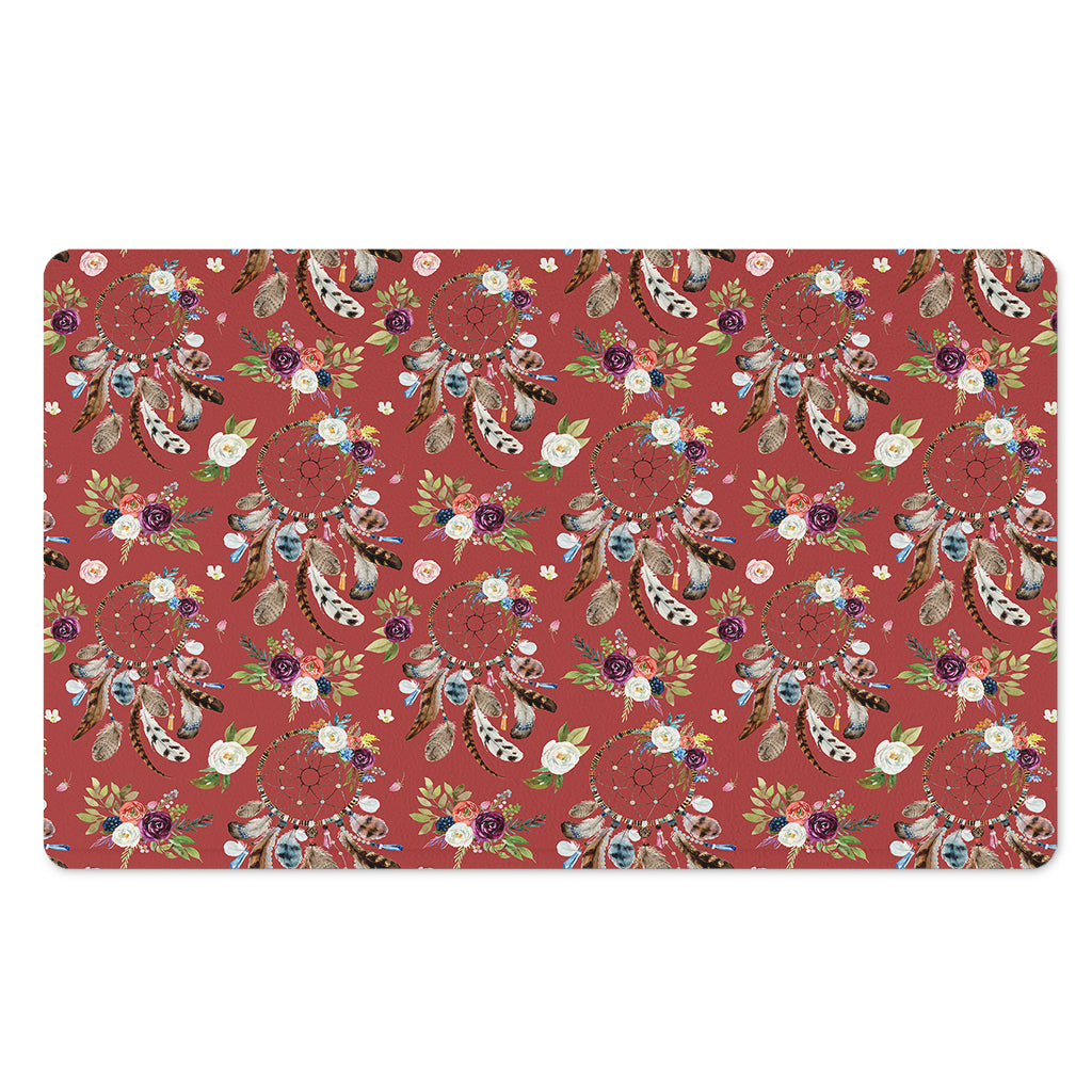 Vintage Dream Catcher Pattern Print Polyester Doormat