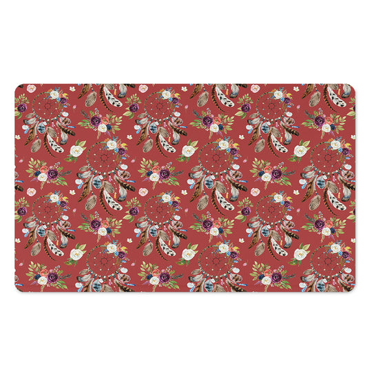 Vintage Dream Catcher Pattern Print Polyester Doormat