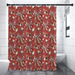 Vintage Dream Catcher Pattern Print Premium Shower Curtain