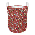 Vintage Dream Catcher Pattern Print Round Laundry Basket