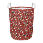 Vintage Dream Catcher Pattern Print Round Laundry Basket