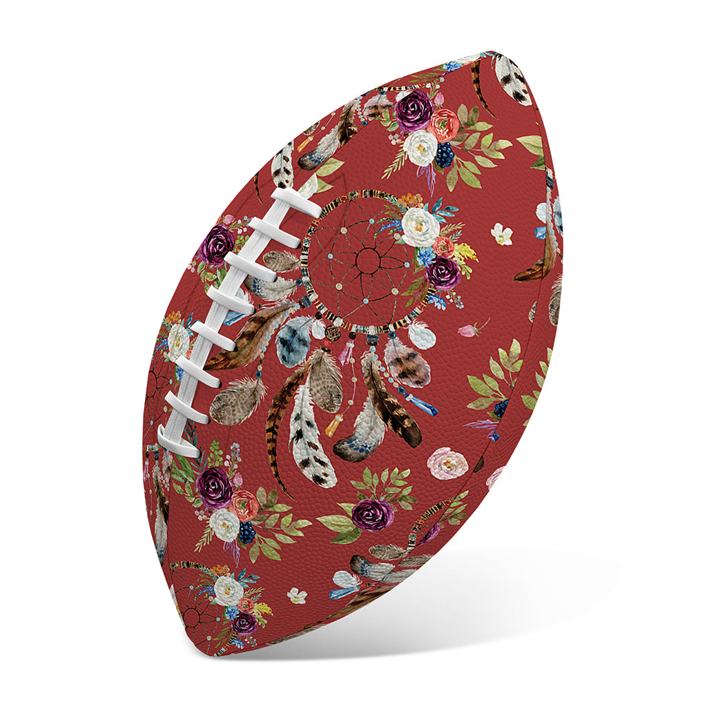 Vintage Dream Catcher Pattern Print Rugby Ball