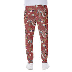 Vintage Dream Catcher Pattern Print Scuba Joggers