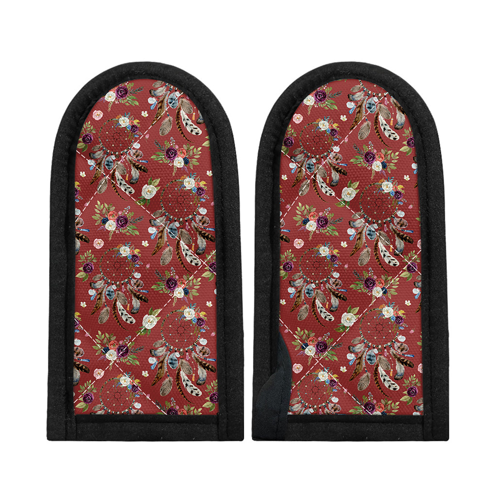 Vintage Dream Catcher Pattern Print Skillet Handle Cover