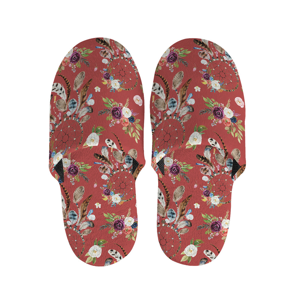 Vintage Dream Catcher Pattern Print Slippers