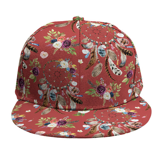 Vintage Dream Catcher Pattern Print Snapback Cap