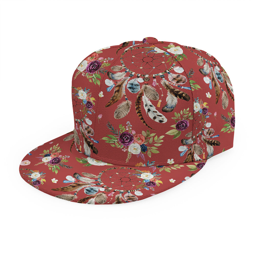 Vintage Dream Catcher Pattern Print Snapback Cap