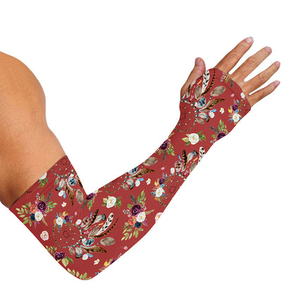 Vintage Dream Catcher Pattern Print Sun Protection Arm Sleeves