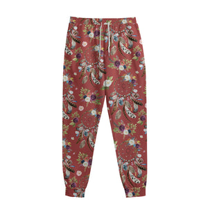 Vintage Dream Catcher Pattern Print Sweatpants