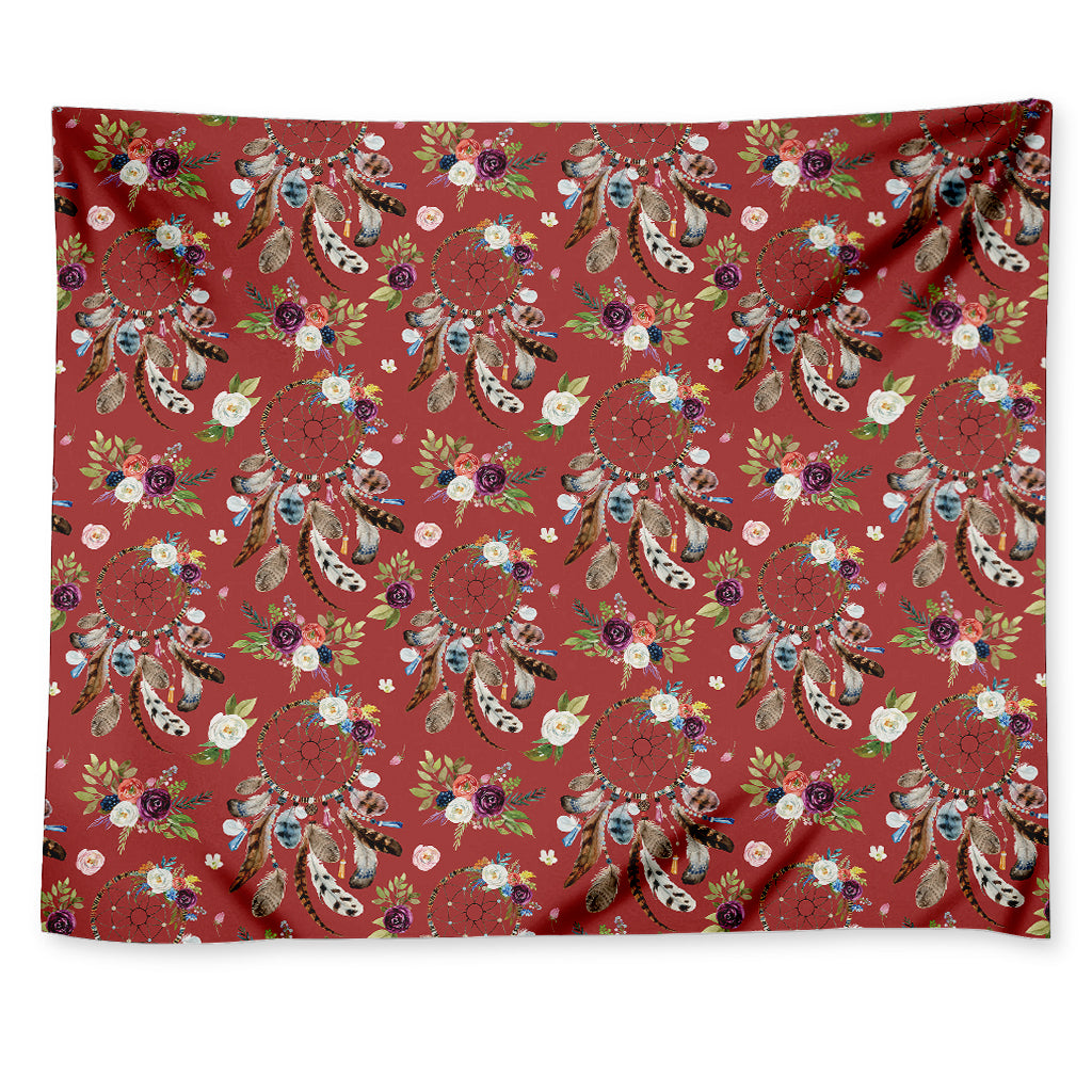 Vintage Dream Catcher Pattern Print Tapestry