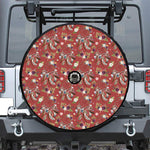 Vintage Dream Catcher Pattern Print Tire Cover With Camera Hole