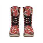 Vintage Dream Catcher Pattern Print Winter Boots