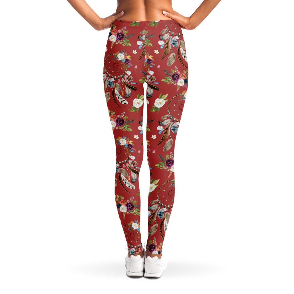 Vintage Dream Catcher Pattern Print Women's Leggings