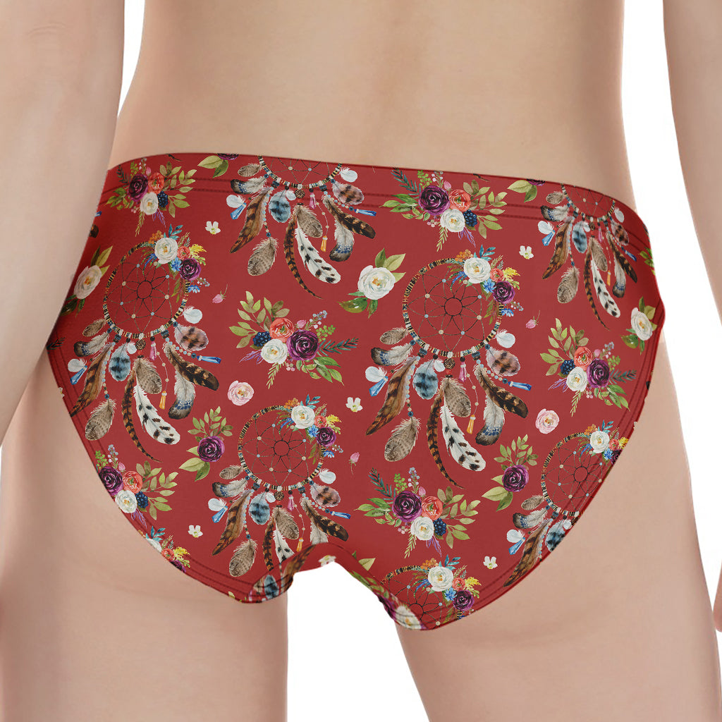 Vintage Dream Catcher Pattern Print Women's Panties