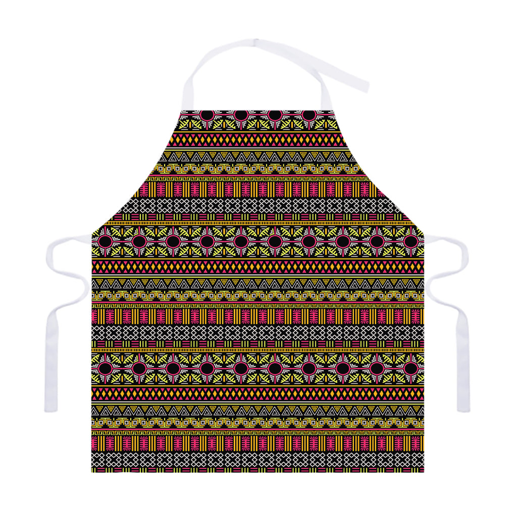Vintage Ethnic Pattern Print Adjustable Apron