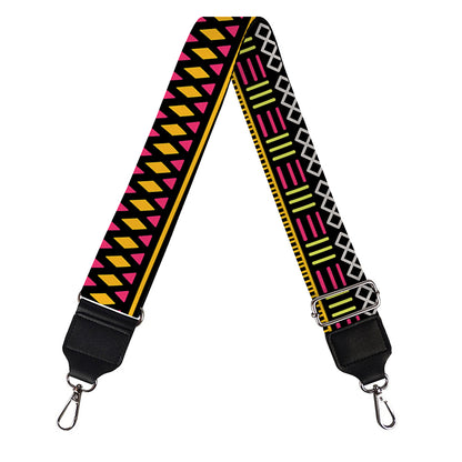 Vintage Ethnic Pattern Print Bag Strap