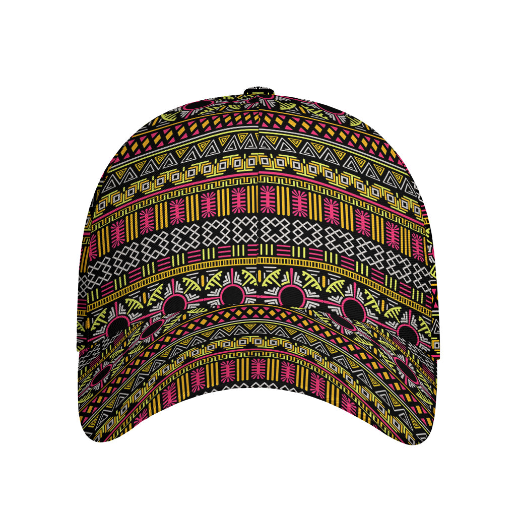 Vintage Ethnic Pattern Print Baseball Cap