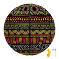 Vintage Ethnic Pattern Print Basketball